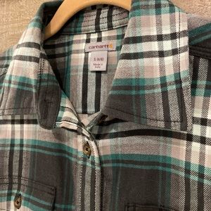 Like new! Carhartt flannel - S
